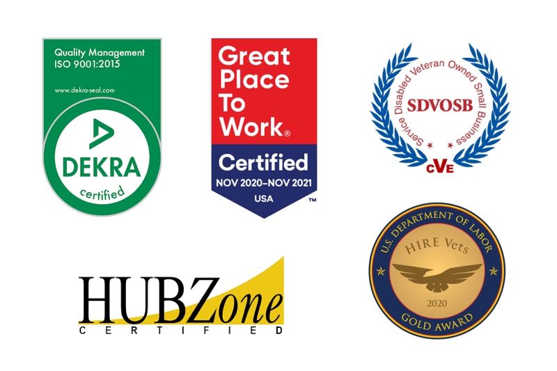 Kitty Hawk Technologies is a service-disabled veteran owned small business, is hubzone certified, is ISO 9001-2015 certified