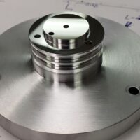 round metal disc manufactured piece